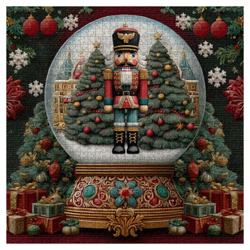 Nutcracker Snow Globe Jigsaw Puzzles 1000 piezas